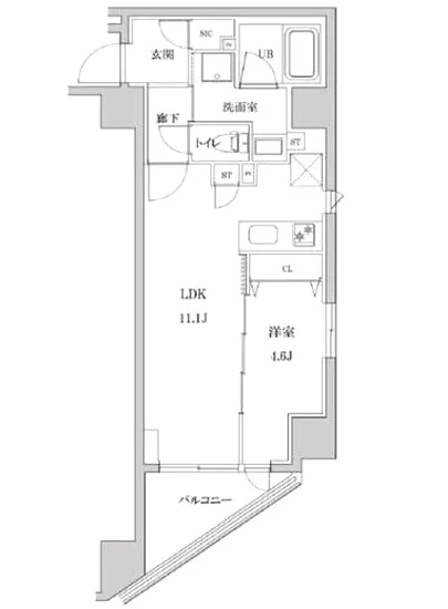 ルクレ東日本橋駅前 602