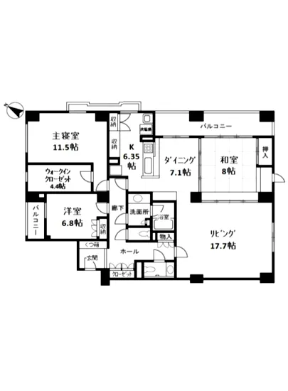 WTCディアコート目黒平町 402