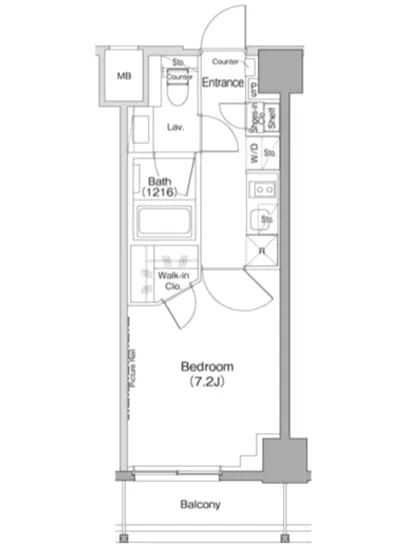 ザ・パークハビオ三軒茶屋 204