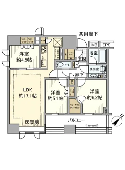 ブランズ六義園アヴェニュー 2F