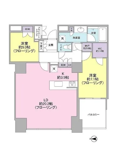 ワールドシティタワーズキャピタルタワー 17F