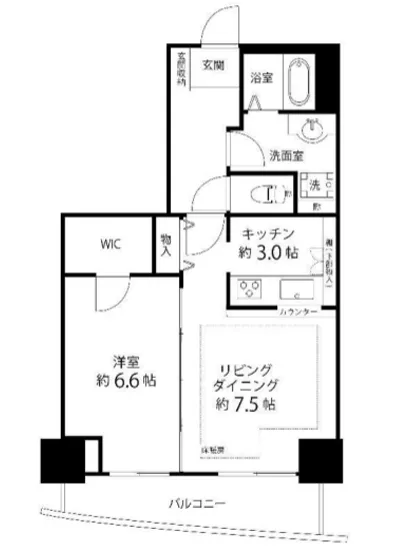 河田町ガーデン 1-2306