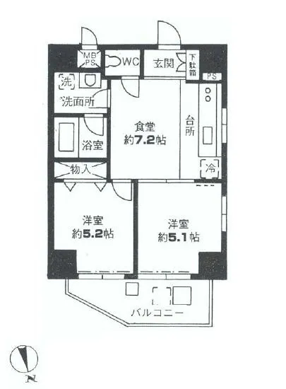 グレイス白金 6F