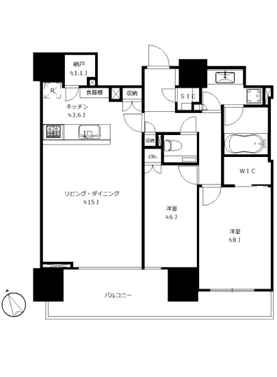 グランドヒルズ恵比寿 1805