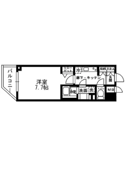 レジディア町屋 207