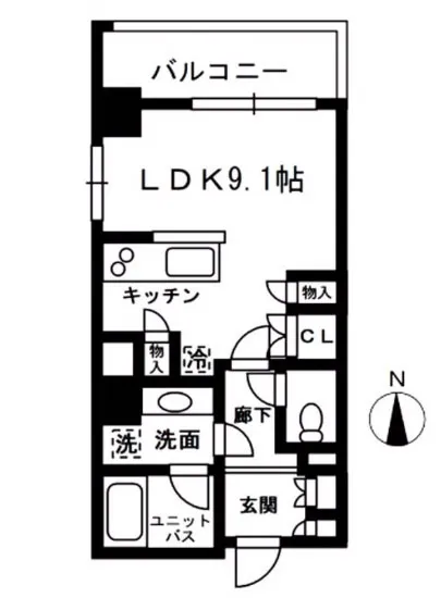 レジディア中落合 C-201