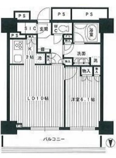 ライオンズ四谷タワーゲート 24F