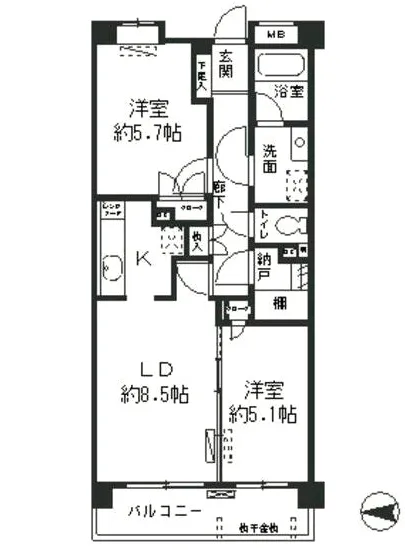 レジデンスシャルマン林試の森 107