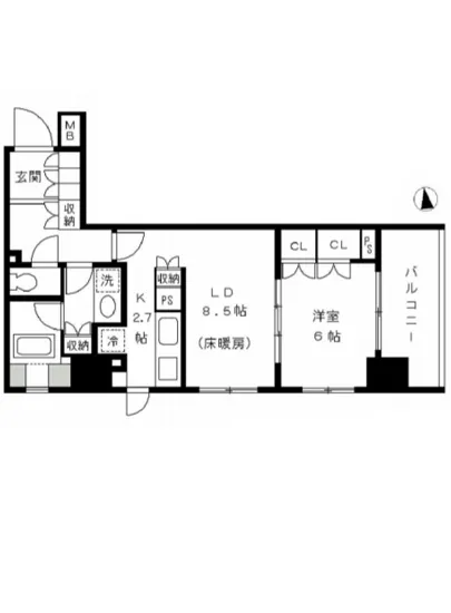 フォルム四谷外苑東 401