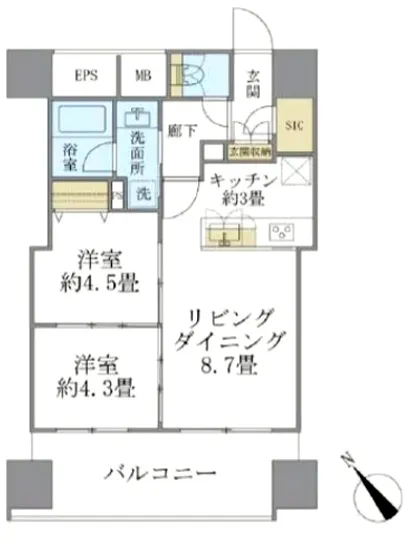 エミリブ東長崎 903