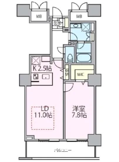 ロイヤルパークスタワー南千住 1302