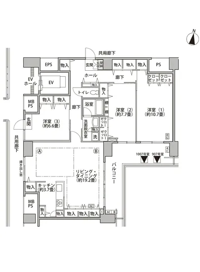 東雲キャナルコートCODAN 17-1007