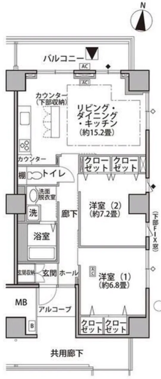 東雲キャナルコートCODAN 21-1001