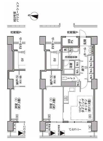 東雲キャナルコートCODAN 16-803