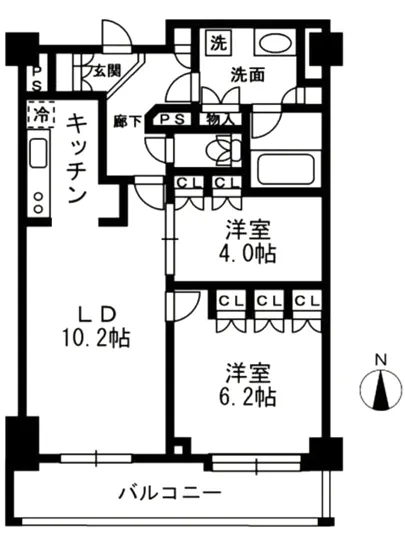 レジディア中落合 B-610