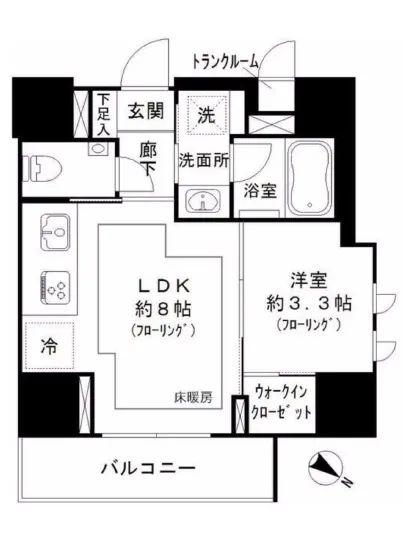 ピアース麻布十番 1103