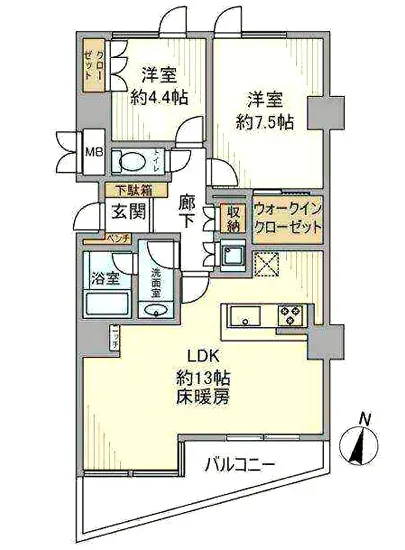 ディアナガーデン恵比寿 206