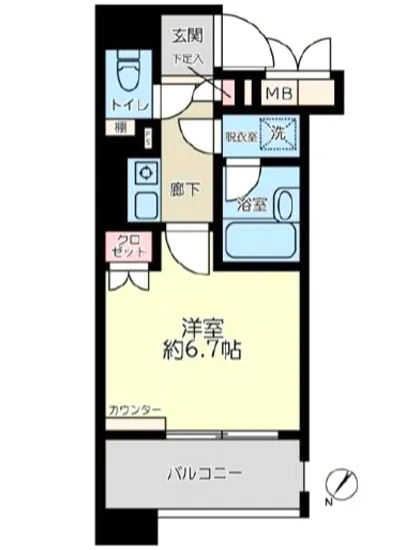 ファミール日本橋浜町グランスイート 3F