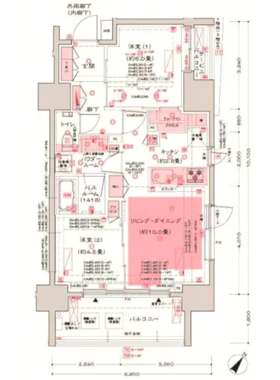 ディームス大井町 602