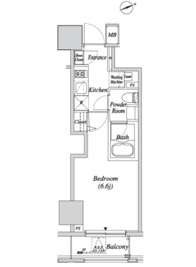 クレセント虎ノ門新橋 1202