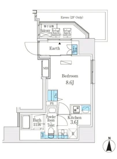 ロイヤルシーズン西麻布 5F