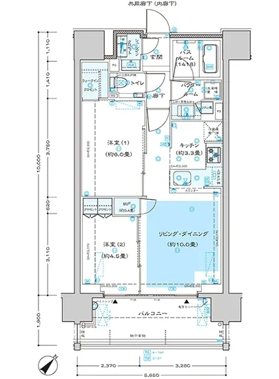 ディームス渋谷本町 1105