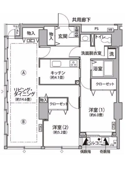 東雲キャナルコートCODAN 11-1302