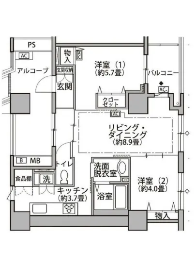 東雲キャナルコートCODAN 19-610