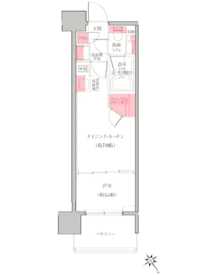 クレヴィアリグゼ門前仲町 606