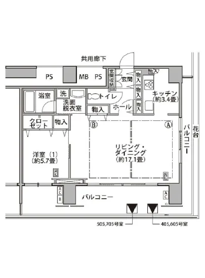 東雲キャナルコートCODAN 17-505