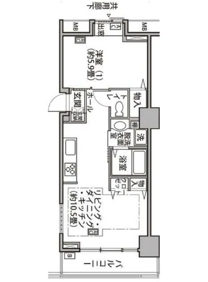 東雲キャナルコートCODAN 18-1008