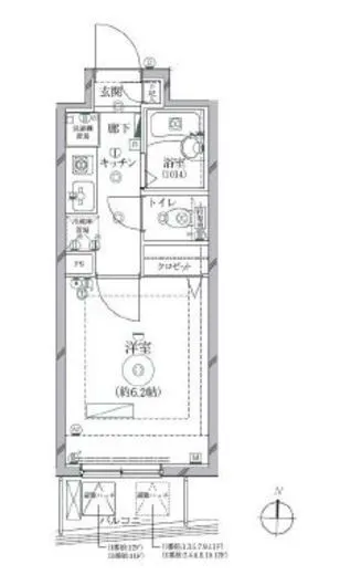 リクレイシア西麻布 2-402