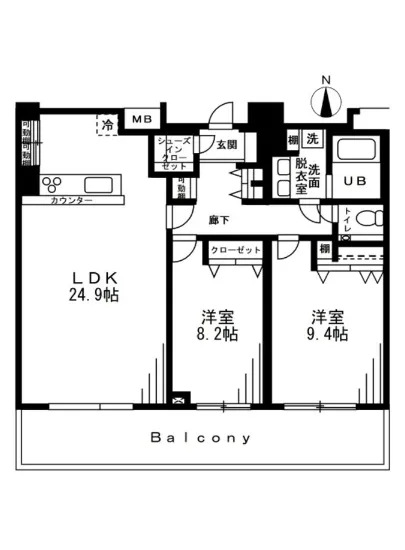 レジディア西麻布 1302