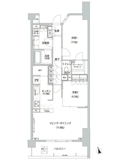 コンフォリア目黒青葉台 112