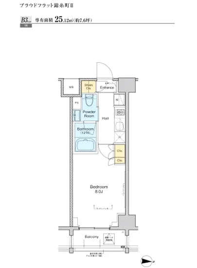 プラウドフラット錦糸町2 404