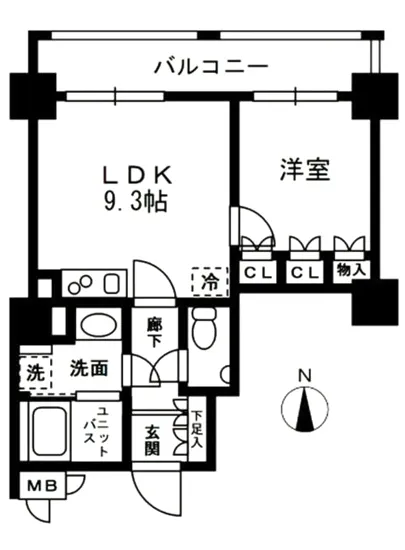 レジディア中落合 A-101