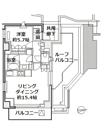 パークハウス代官山テラス 5F