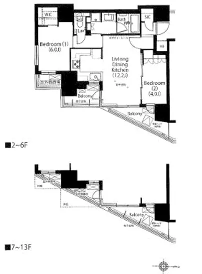 フレンシア四谷左門町 801