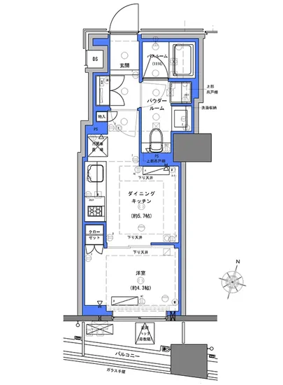 ディームス大手町ノース 304