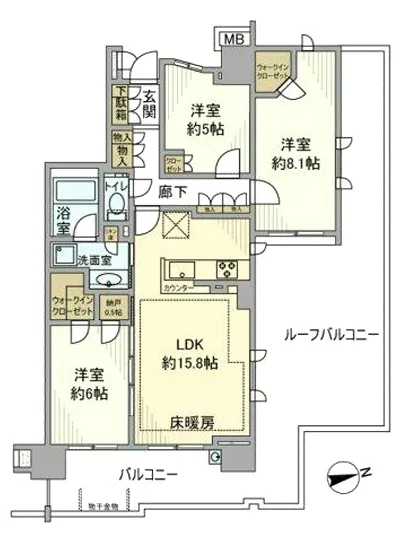 プラウド南砂町 6F