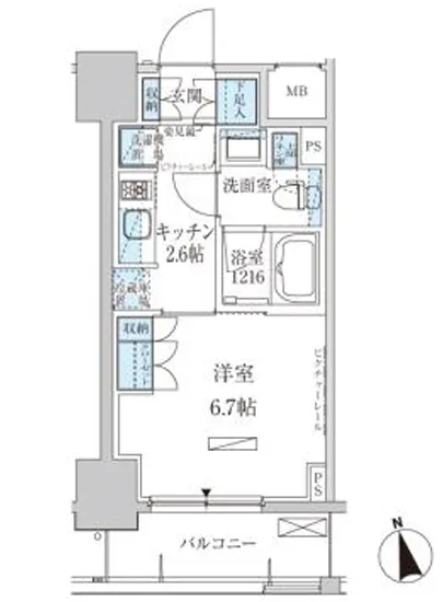 パークアクシス東上野 502