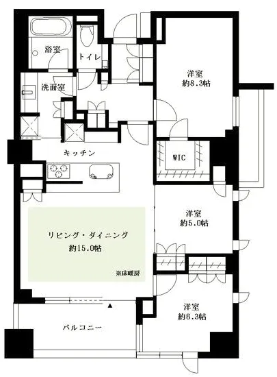 ザ・パークハウス恵比寿 408