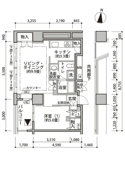 東雲キャナルコートCODAN 19-803