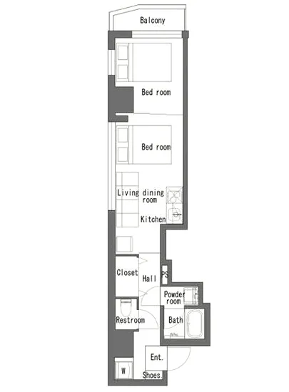 ププレMIYA銀座東 301