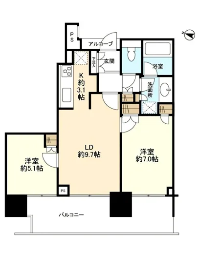 二子玉川ライズタワー&レジデンス C-11F