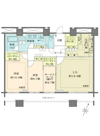 番町パークハウス 505