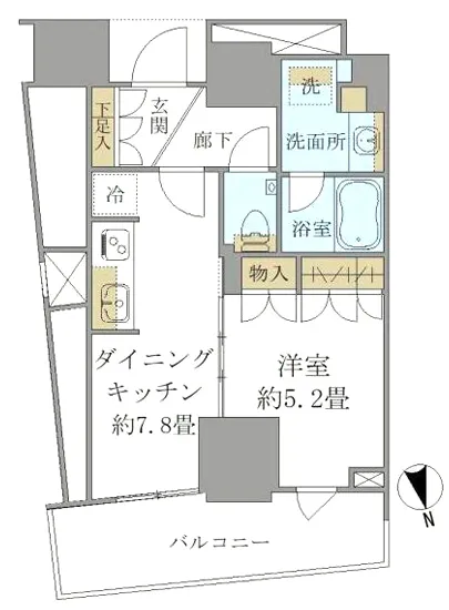 ブリリアタワー池袋 1801