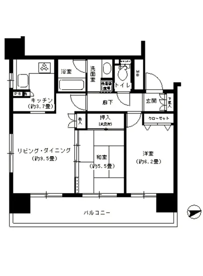 パークキューブ浅草田原町 1405