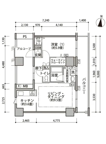 東雲キャナルコートCODAN 19-1110