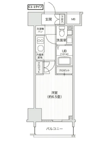 レジディア笹塚2 1404